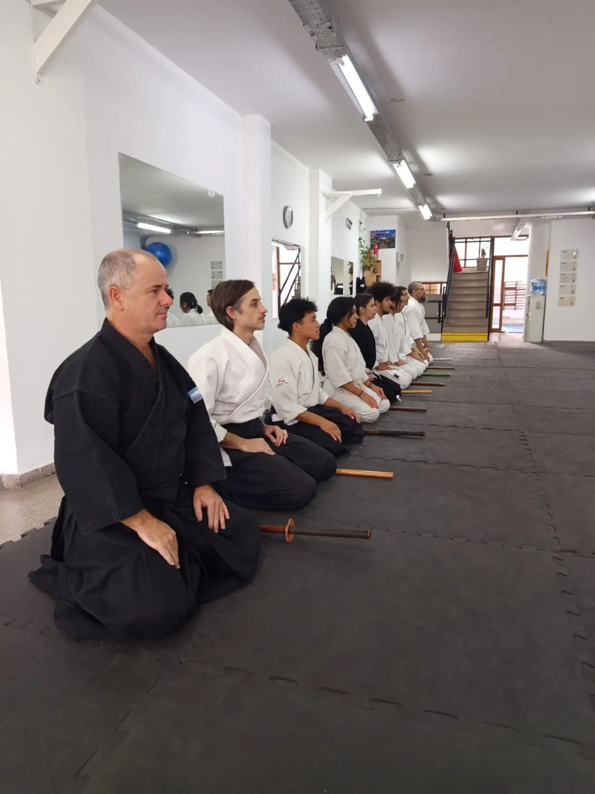 Formacion seiza bokken